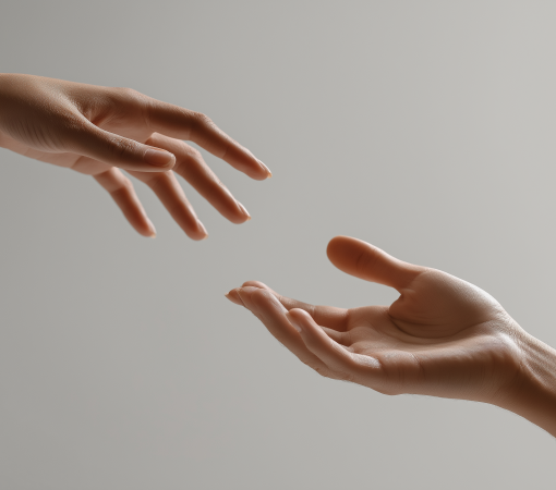 dimgba_Minimalist_studio_photo_of_two_human_hands_reaching_towa_1a4163b4-3870-441c-b3eb-08cc2c65c6e8.png
